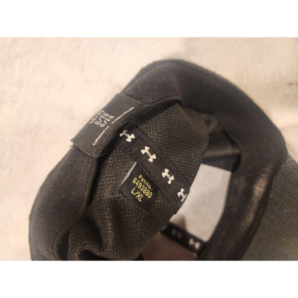 Under Armor Gray Hat Baseball Cap Embroidered XL Stretch Fitted Logo - Picture 6 of 8